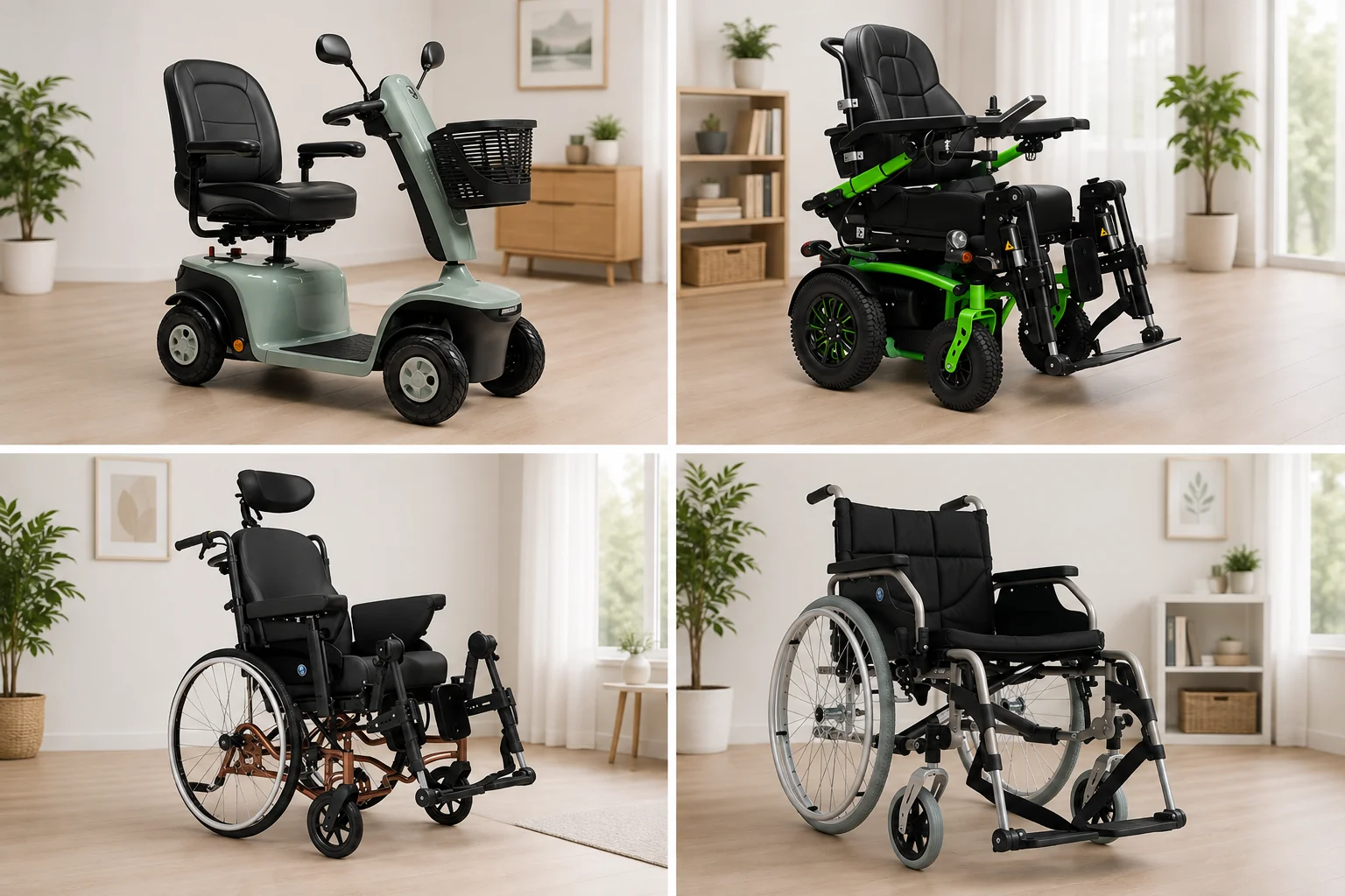 Rollstühle und Mobilitätshilfen